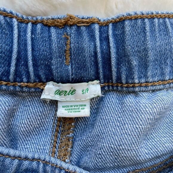 Aerie Frayed Elastic Waistband Short - Women’s SP - Picture 4 of 6